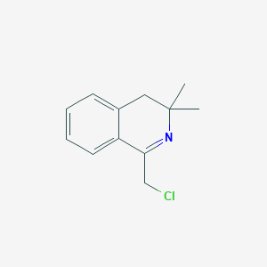 1-(Chloromethyl)-3,3-dimethyl-3,4-dihydroisoquinolineͼƬ