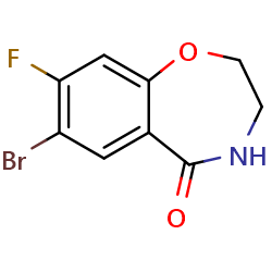 7-bromo-8-fluoro-2,3,4,5-tetrahydro-1,4-benzoxazepin-5-oneͼƬ