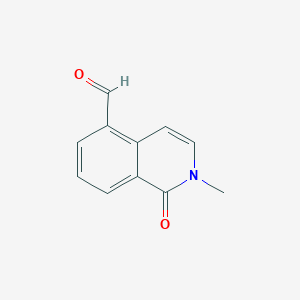 1,2-Dihydro-2-methyl-1-oxoisoquinoline-5-carbaldehydeͼƬ