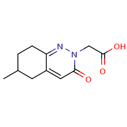 2-(6-methyl-3-oxo-2,3,5,6,7,8-hexahydrocinnolin-2-yl)aceticacidͼƬ