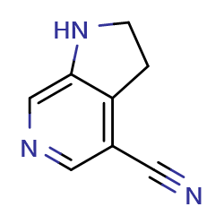 1H,2H,3H-pyrrolo[2,3-c]pyridine-4-carbonitrileͼƬ