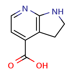 1H,2H,3H-pyrrolo[2,3-b]pyridine-4-carboxylicacidͼƬ