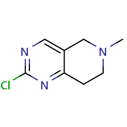 2-chloro-6-methyl-5H,6H,7H,8H-pyrido[4,3-d]pyrimidineͼƬ