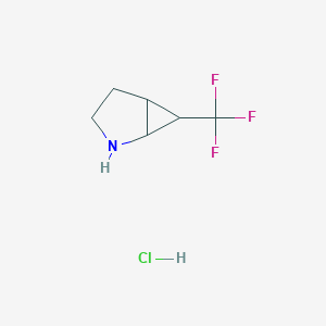 6-(trifluoromethyl)-2-azabicyclo[3,1,0]hexanehydrochlorideͼƬ