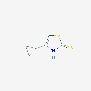 4-cyclopropyl-1,3-thiazole-2-thiolͼƬ