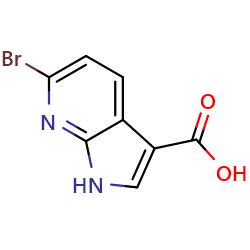 6-bromo-1H-pyrrolo[2,3-b]pyridine-3-carboxylicacidͼƬ