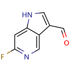 6-fluoro-1H-pyrrolo[3,2-c]pyridine-3-carbaldehydeͼƬ