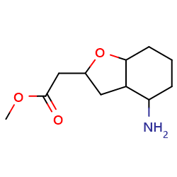 methyl2-(4-amino-octahydro-1-benzofuran-2-yl)acetateͼƬ