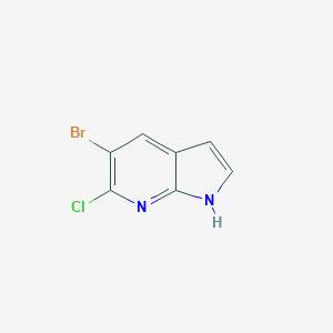 5-bromo-6-chloro-1H-pyrrolo[2,3-b]pyridineͼƬ