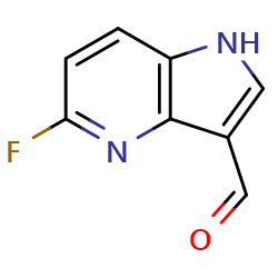 5-fluoro-1H-pyrrolo[3,2-b]pyridine-3-carbaldehydeͼƬ