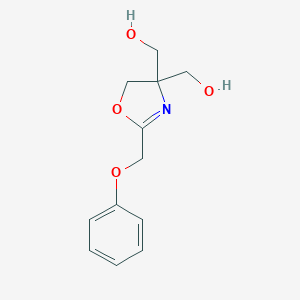 [2-(phenoxymethyl)-4,5-dihydro-1,3-oxazole-4,4-diyl]dimethanolͼƬ