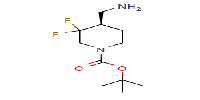 tert-butyl(4R)-4-(aminomethyl)-3,3-difluoropiperidine-1-carboxylateͼƬ