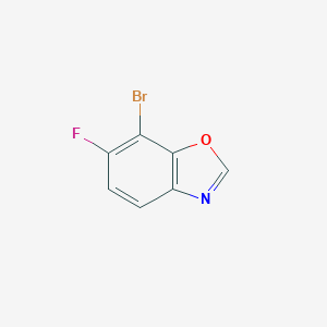 7-Bromo-6-fluoro-1,3-benzoxazoleͼƬ