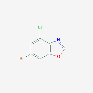 6-Bromo-4-chloro-1,3-benzoxazoleͼƬ