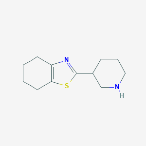 2-(Piperidin-3-yl)-4,5,6,7-tetrahydro-1,3-benzothiazoleͼƬ