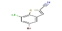 5-bromo-7-chloro-1-benzothiophene-2-carbonitrileͼƬ