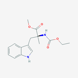 N-(Ethoxycarbonyl)--methyl-L-tryptophan Methyl EsterͼƬ