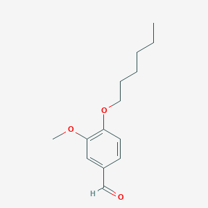 4-(Hexyloxy)-3-methoxybenzaldehydeͼƬ