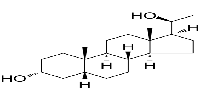 5β-孕烷-3α,20α-二醇图片