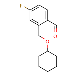 2-[(cyclohexyloxy)methyl]-4-fluorobenzaldehydeͼƬ