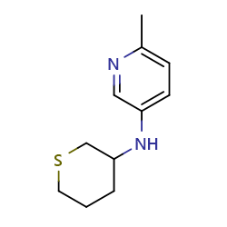 6-methyl-N-(thian-3-yl)pyridin-3-amineͼƬ