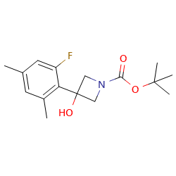 tert-butyl3-(2-fluoro-4,6-dimethylphenyl)-3-hydroxyazetidine-1-carboxylateͼƬ