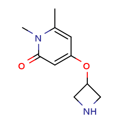 4-(azetidin-3-yloxy)-1,6-dimethyl-1,2-dihydropyridin-2-oneͼƬ