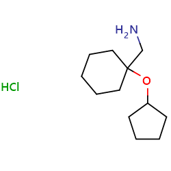 1-[1-(cyclopentyloxy)cyclohexyl]methanaminehydrochlorideͼƬ