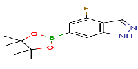 4-fluoro-6-(4,4,5,5-tetramethyl-1,3,2-dioxaborolan-2-yl)-1H-indazoleͼƬ