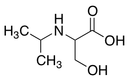 3-hydroxy-2-[(propan-2-yl)amino]propanoic acidͼƬ