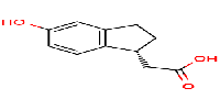 2-[(1R)-5-hydroxy-2,3-dihydro-1H-inden-1-yl]aceticacidͼƬ