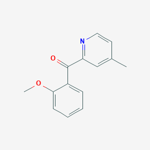 2-(2-Methoxybenzoyl)-4-methylpyridineͼƬ