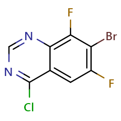 7-bromo-4-chloro-6,8-difluoroquinazolineͼƬ