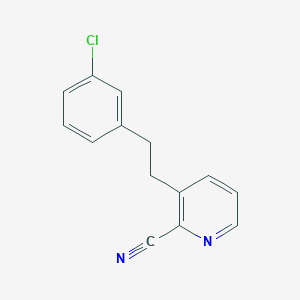 2-Cyano-3-(3-chlorophenylethyl)pyridineͼƬ