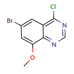 6-bromo-4-chloro-8-methoxy-quinazolineͼƬ