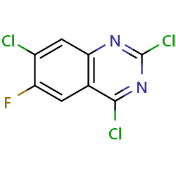 2,4,7-Trichloro-6-fluoroquinazolineͼƬ