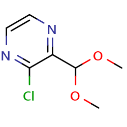 2-chloro-3-(dimethoxymethyl)pyrazineͼƬ