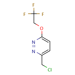 3-(chloromethyl)-6-(2,2,2-trifluoroethoxy)pyridazineͼƬ