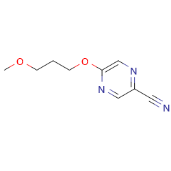 5-(3-methoxypropoxy)pyrazine-2-carbonitrileͼƬ