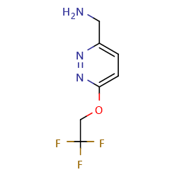 1-[6-(2,2,2-trifluoroethoxy)pyridazin-3-yl]methanamineͼƬ