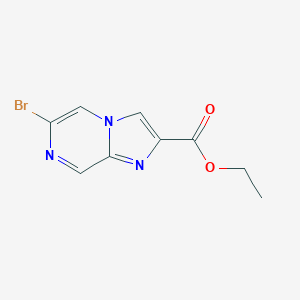 ethyl6-bromoimidazo[1,2-a]pyrazine-2-carboxylateͼƬ