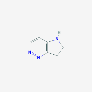 5H,6H,7H-pyrrolo[3,2-c]pyridazineͼƬ