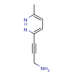 3-(6-methylpyridazin-3-yl)prop-2-yn-1-amineͼƬ