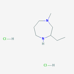 3-ethyl-1-methyl-1,4-diazepane DihydrochlorideͼƬ