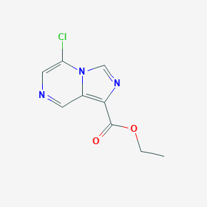 ethyl5-chloroimidazo[1,5-a]pyrazine-1-carboxylateͼƬ