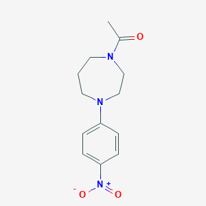 1-acetyl-4-(4-nitrophenyl)-1,4-diazepaneͼƬ