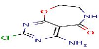 4-amino-2-chloro-5H,6H,7H,8H-pyrimido[5,4-f][1,4]oxazepin-5-oneͼƬ