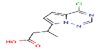 3-{4-chloropyrrolo[2,1-f][1,2,4]triazin-7-yl}butanoicacidͼƬ