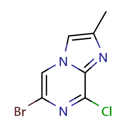 6-bromo-8-chloro-2-methylimidazo[1,2-a]pyrazineͼƬ