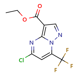 ethyl5-chloro-7-(trifluoromethyl)pyrazolo[1,5-a]pyrimidine-3-carboxylateͼƬ